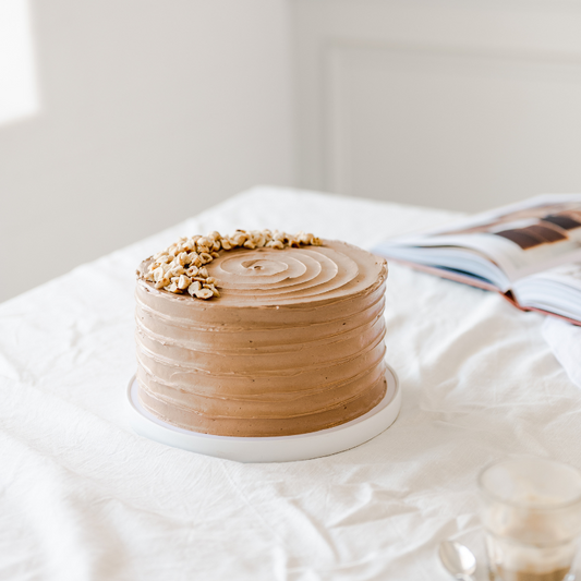 CHOCOLATE SPONGE WITH SWISS MERINGUE BUTTERCREAM