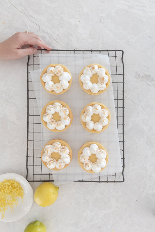 LEMON MERINGUE TARTLETS